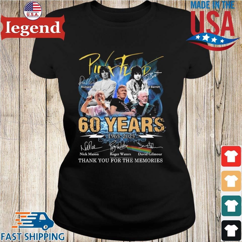 Pink floyd 55th hot sale anniversary t shirt