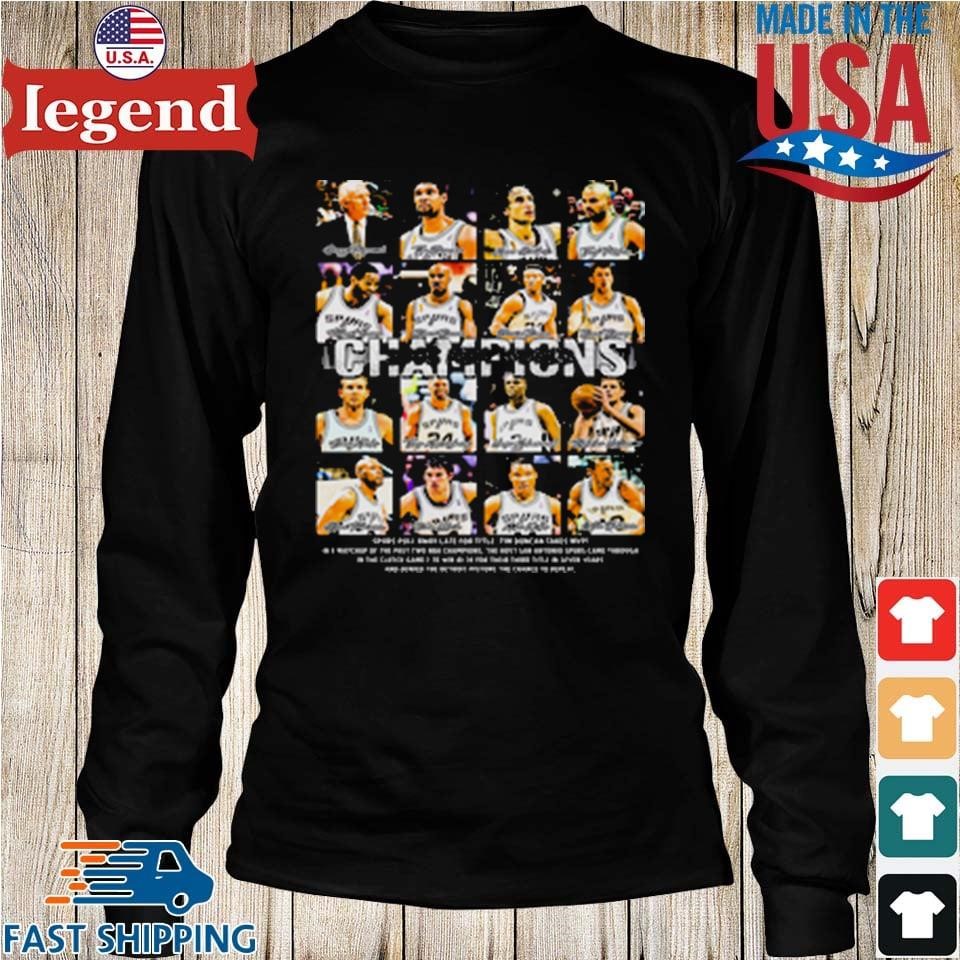 San Antonio Spurs 2005 Nba World Champs Graphic T-shirt,Sweater, Hoodie,  And Long Sleeved, Ladies, Tank Top