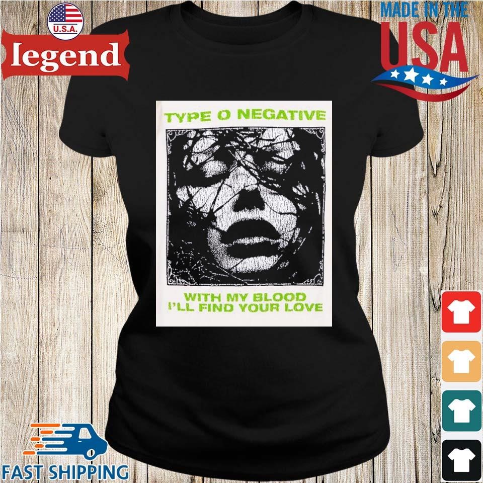 Type O Negative Bloody Kisses With My Blood I'll Find Your Love  T-shirt,Sweater, Hoodie, And Long Sleeved, Ladies, Tank Top