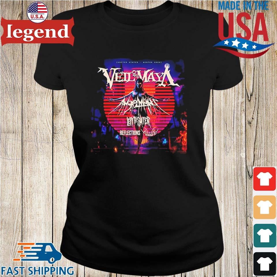 Veil Of Maya Tour Dates 2024 T shirt Sweater Hoodie And Long