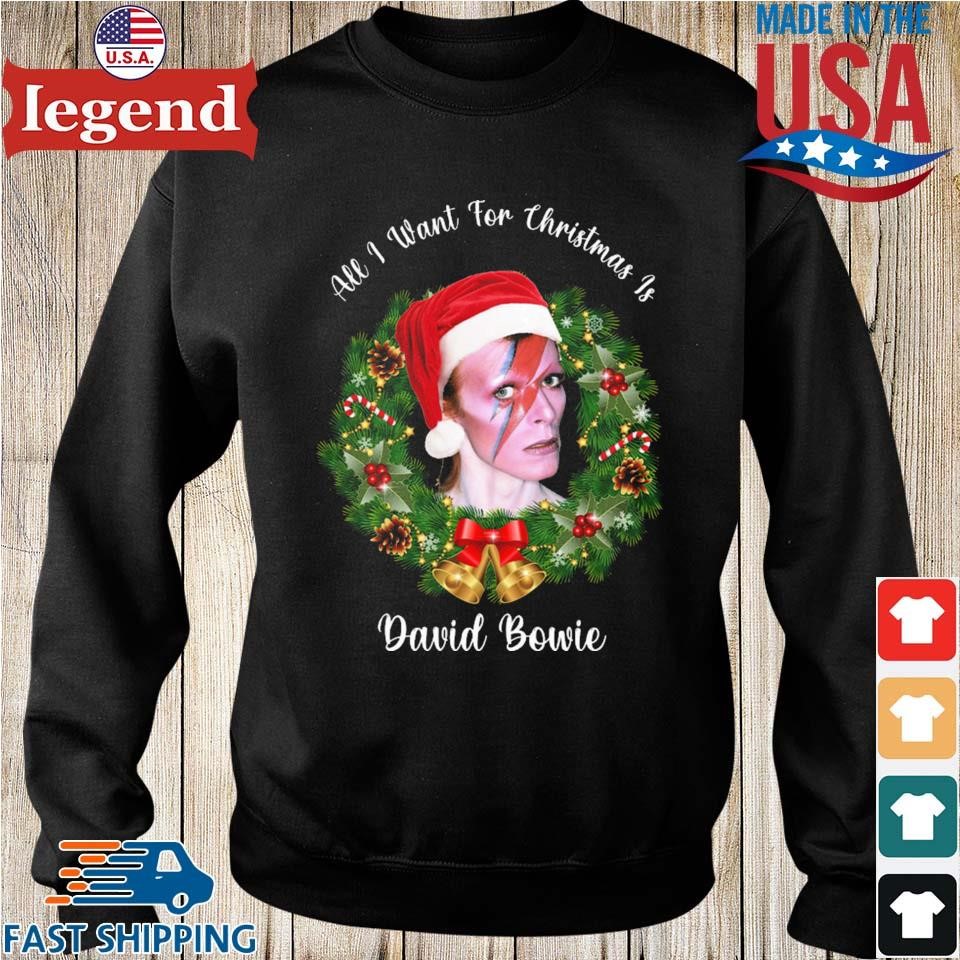 bowie christmas sweater