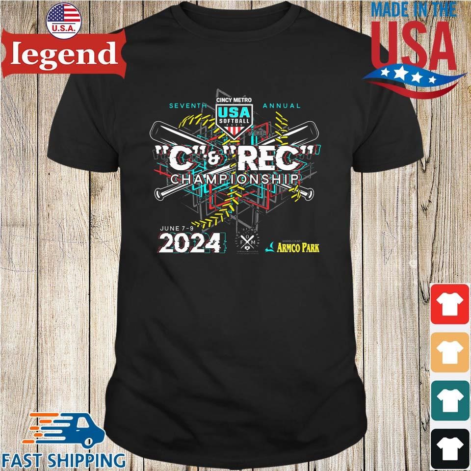 Cincy Metro Usa Softball 7th Annual Cincy Metro C Rec Championship On June 7-9 2024 T-shirt