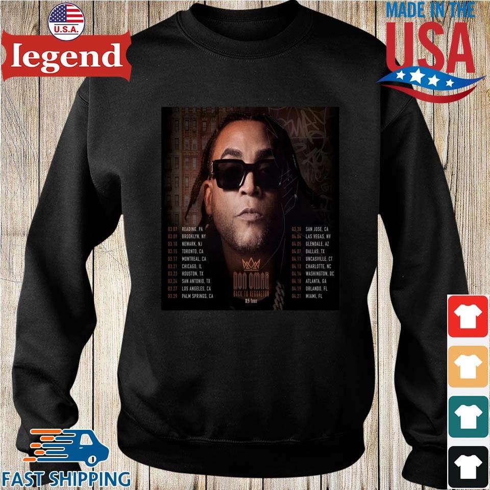 Don Omar Back To Reggaeton Us Tour 2024 Performance Schedule T Shirt   Don Omar Back To Reggaeton Us Tour 2024 Performance Schedule Sweater Den Min 