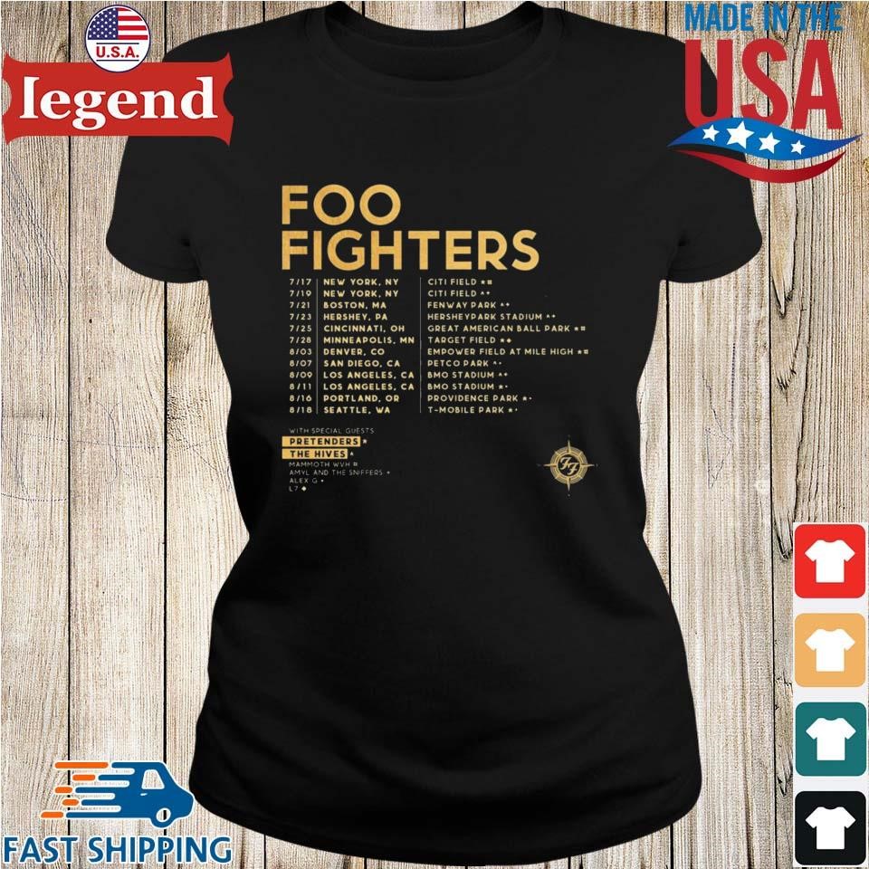 Foo fighters t shirt ladies best sale