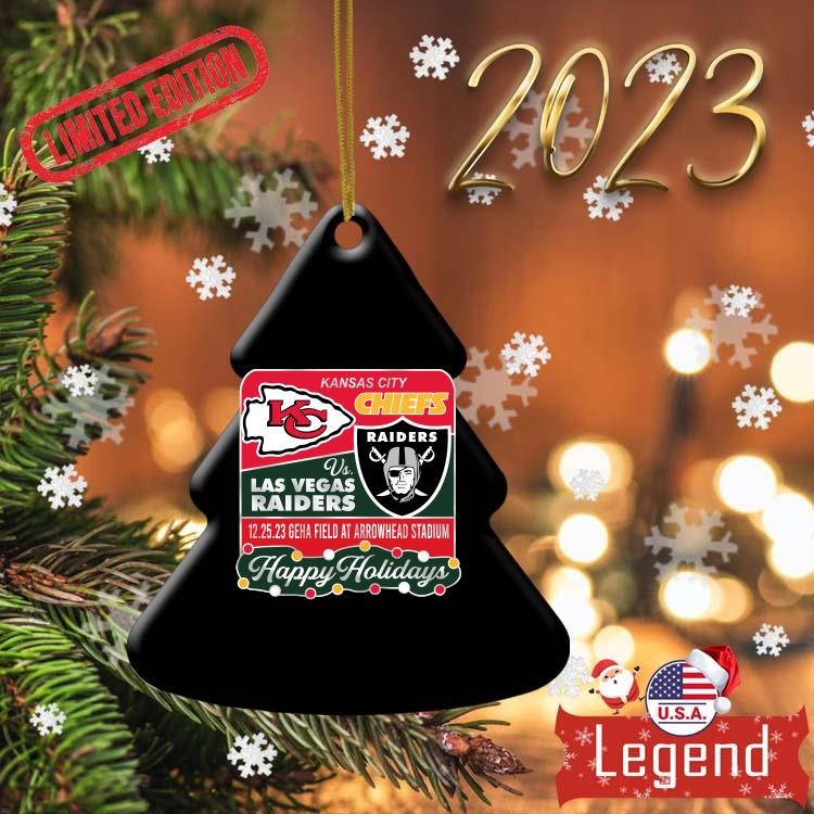 Kansas City Chiefs Vs Las Vegas Raiders Happy Holidays