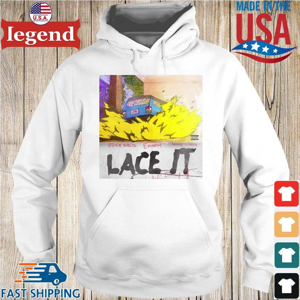 Lace It Juice Wrld And Eminem And Benny Blanco New Single T-shirt,Sweater,  Hoodie, And Long Sleeved, Ladies, Tank Top