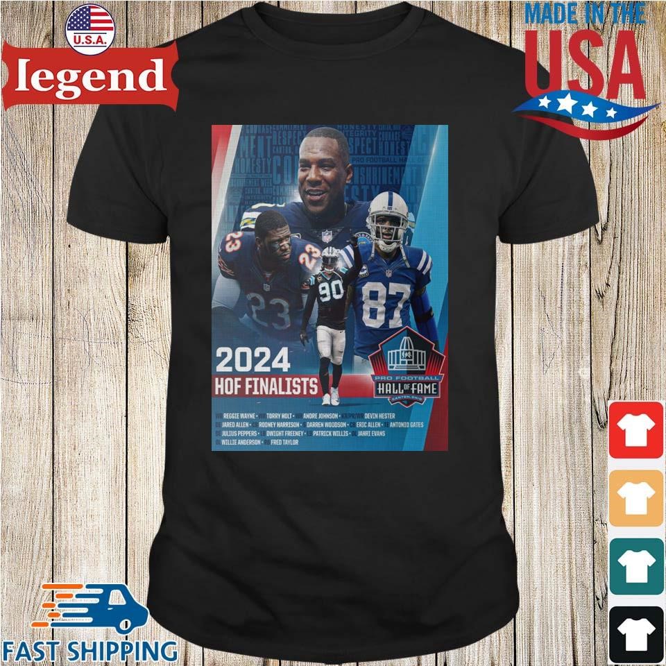 Nfl 2024 Pro Football Hall Of Fame Canton Ohio Hof Finalist Tshirt