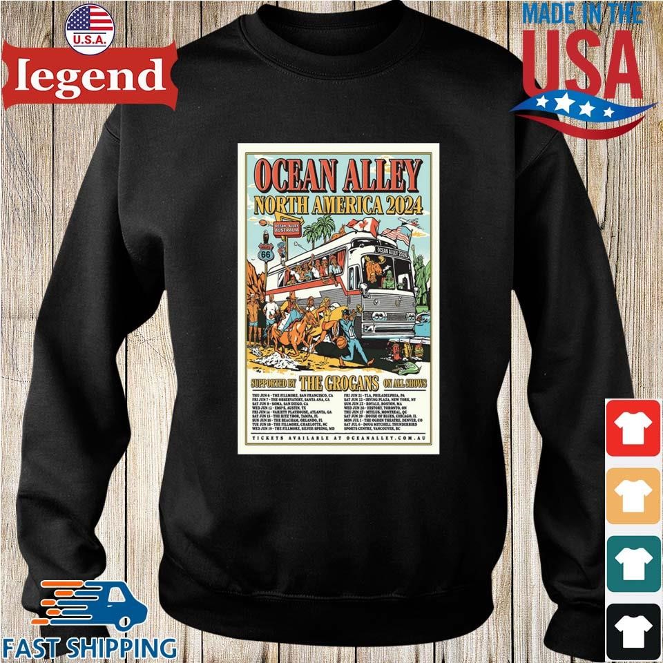 Ocean Alley North American 2024 T Shirt Sweater Hoodie And Long   Ocean Alley North American 2024 Sweater Den Min 