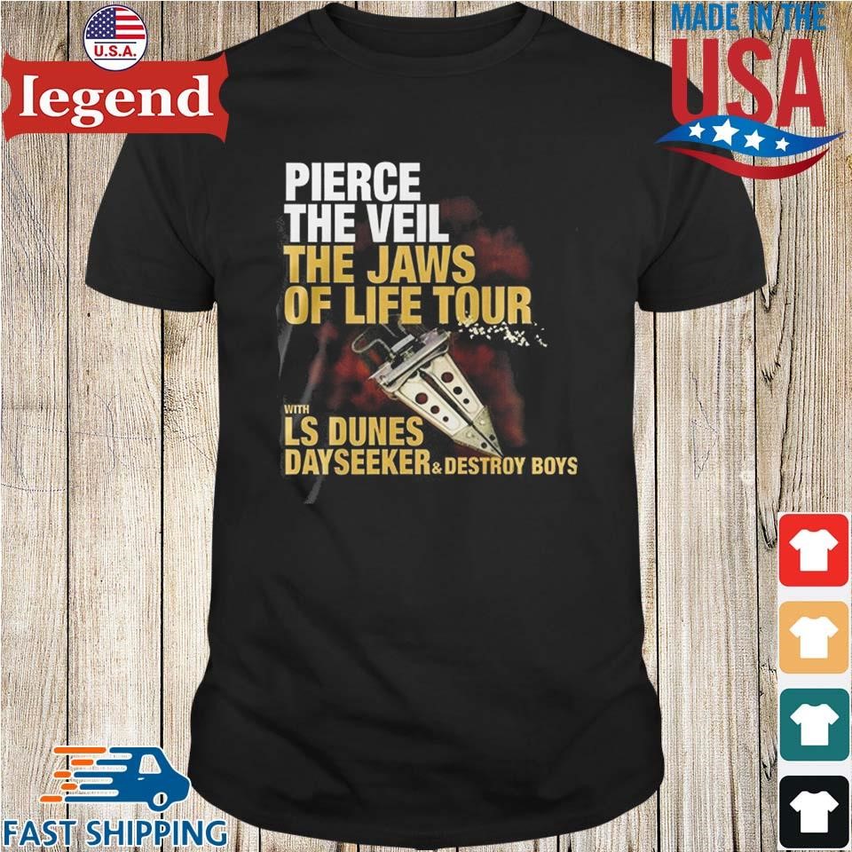 Pierce The Veil Rock Band 2024 Tour Tshirt,Sweater, Hoodie, And Long