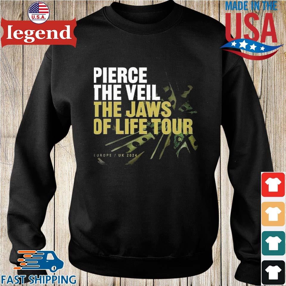 Pierce The Veil The Jaws Of Life Tour Europe And Uk Tour 2024   Pierce The Veil The Jaws Of Life Tour Europe And Uk Tour 2024 Performance Schedule Sweater Den Min 