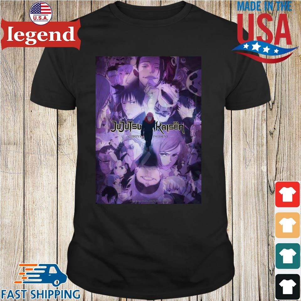 The Last Episode Of Jujutsu Kaisen Season 2 Shibuya Incident Arc T-shirt