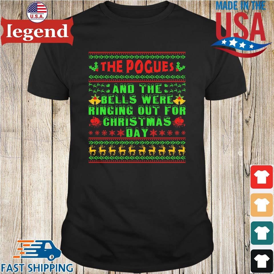 pogues christmas t shirt