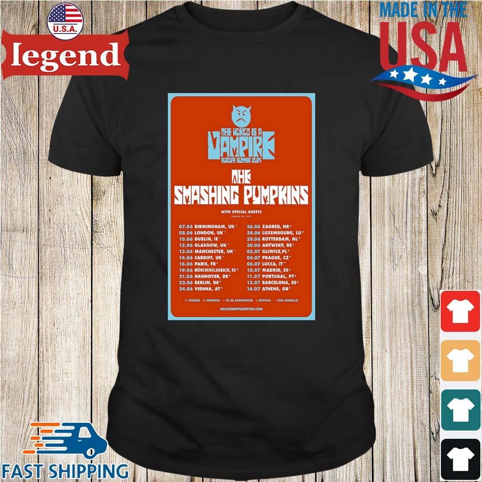 The Smashing Pumpkins Europe Summer 2024 Tour T Shirt Sweater Hoodie   The Smashing Pumpkins Europe Summer 2024 Tour Shirt Den Min 