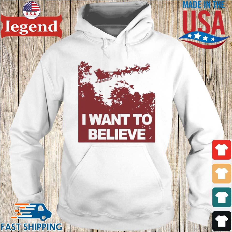 I want outlet to believe hoodie