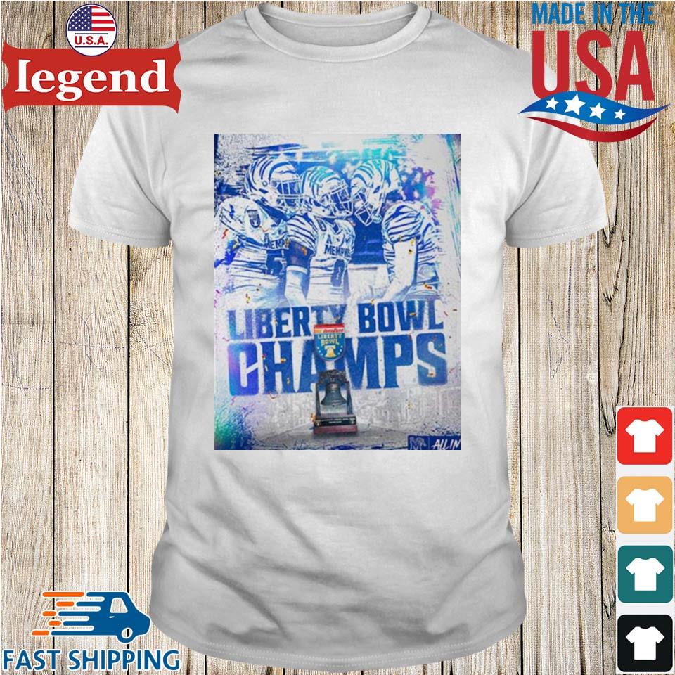 Memphis Tigers 2023 Liberty Bowl Champions T-shirt