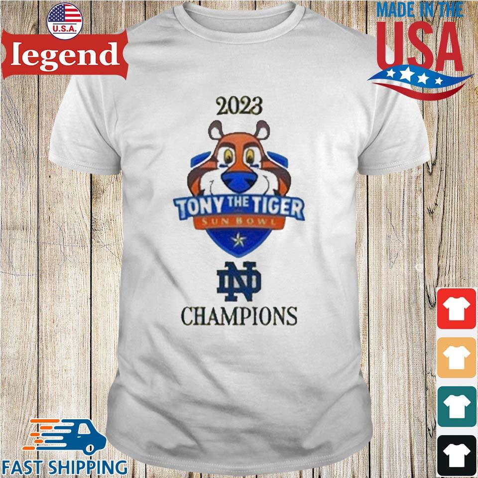 Notre Dame Football 2023 Sun Bowl Champions T-shirt