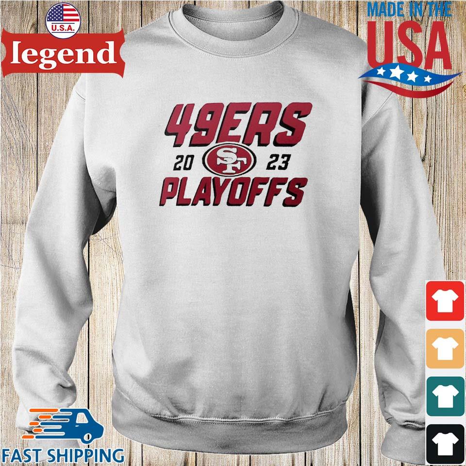 Women's Nike Gray San Francisco 49ers 2023 NFL Playoffs Iconic T