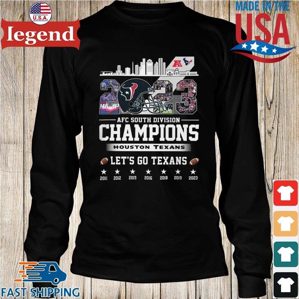 Texans afc south champs hotsell shirt 2015