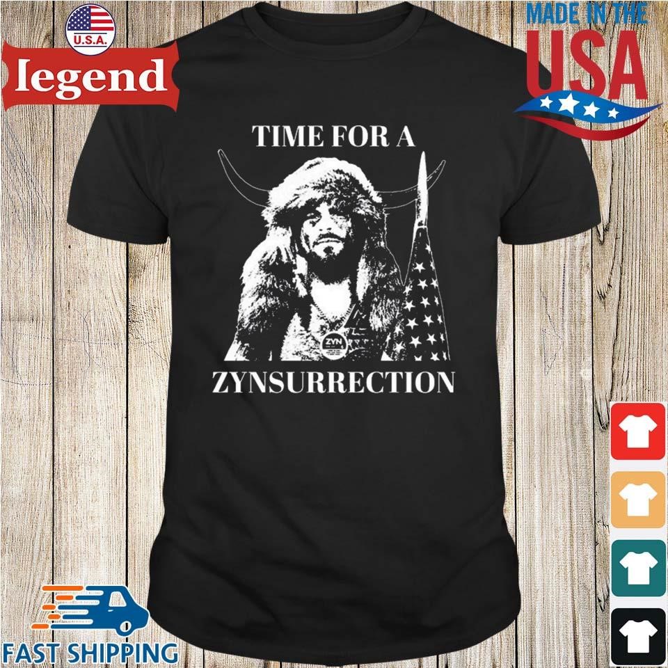 2024 Federal Zyn Crackdown Time For A Zynsurrection T-shirt