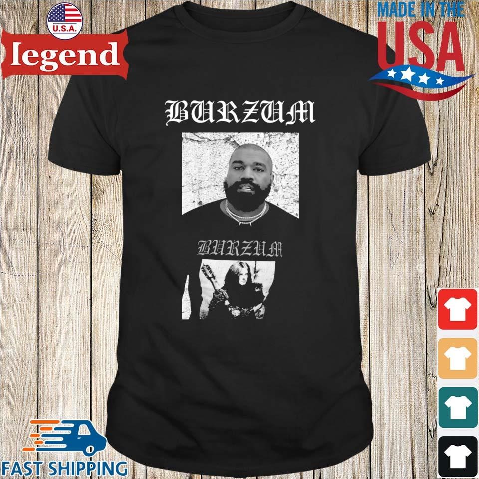 Burzum Kw Wearing Rocks Burzum T-shirt