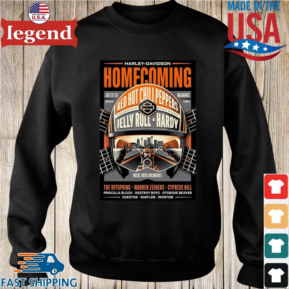 Harley Davidson Homecoming Festival Milwaukee WI 2024 T Shirt Sweater   Harley Davidson Homecoming Festival Milwaukee WI 2024 Sweater Den Min 