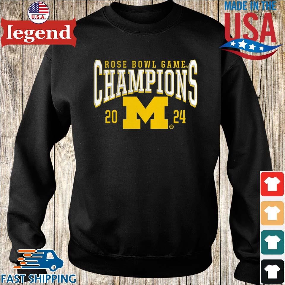 Michigan Wolverines Rose Bowl Game Chamoions 2024 T-shirt,Sweater ...