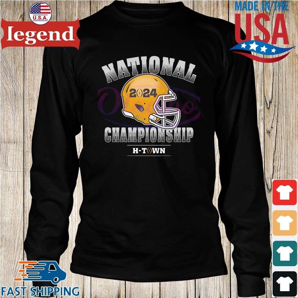 National Championship 2024 H Town Helmet Tshirt,Sweater, Hoodie, And