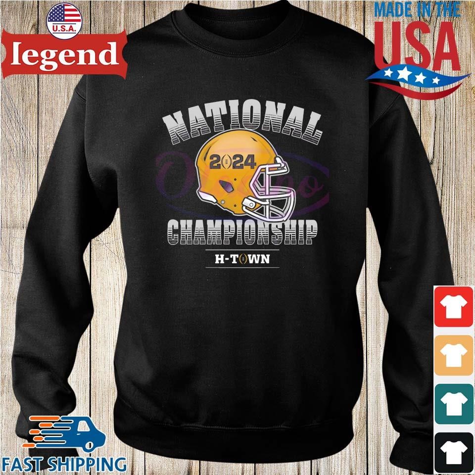 National Championship 2024 H Town Helmet T-shirt,Sweater, Hoodie, And ...