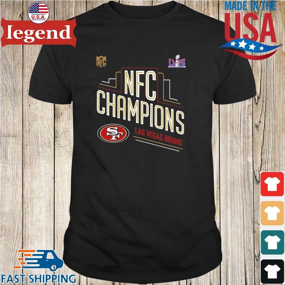 San Francisco 49ers Nfc Champions 2024 Super Bowl Lviii Las Vegas Bound ...