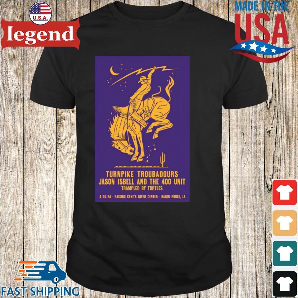 Turnpike Troubadours Baton Rouge, La April 20, 2024 T-shirt