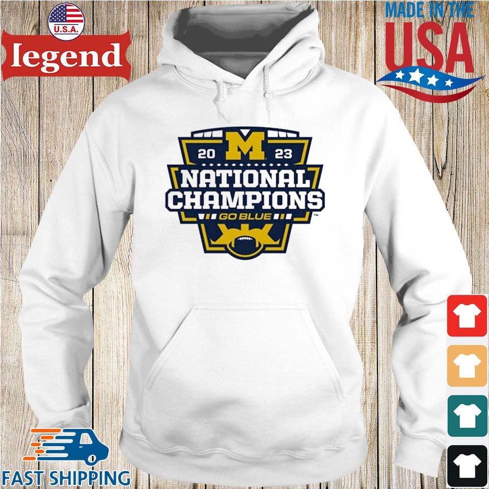 Michigan Football 2023 National Champs Logo T-shirt,Sweater, Hoodie ...