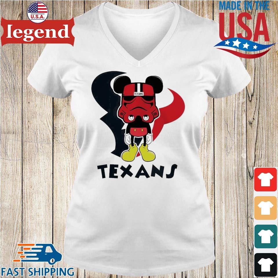 Mickey Mouse Stormtrooper Houston Texans 2024 T-shirt,Sweater, Hoodie ...