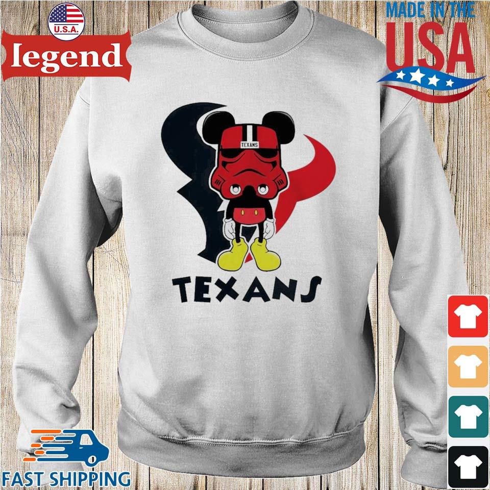 Mickey Mouse Stormtrooper Houston Texans 2024 T-shirt,Sweater, Hoodie ...