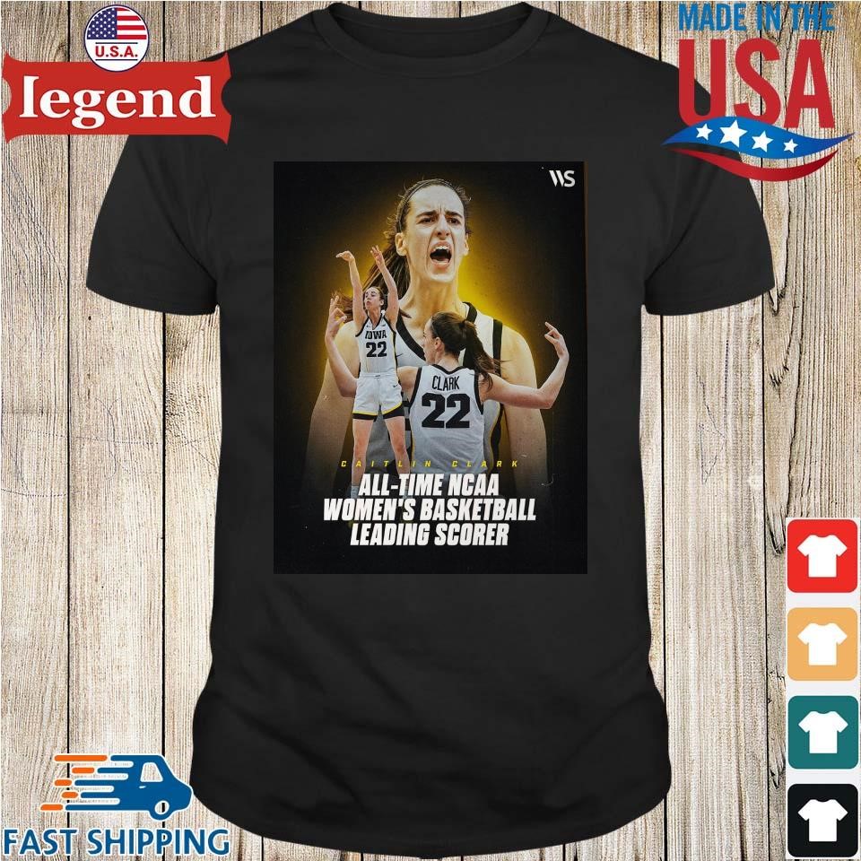 Caitlin Clark All-time Ncaa Women's Basketball Leading Scorer T-shirt ...