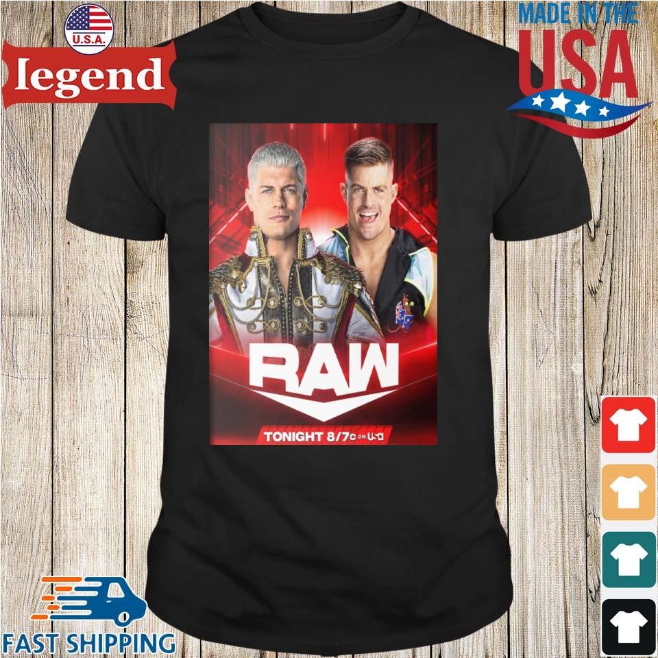 Grayson Waller Will Confront Cody Rhodes In The Match Tonight Wwe Raw  T-shirt,Sweater, Hoodie, And Long Sleeved, Ladies, Tank Top