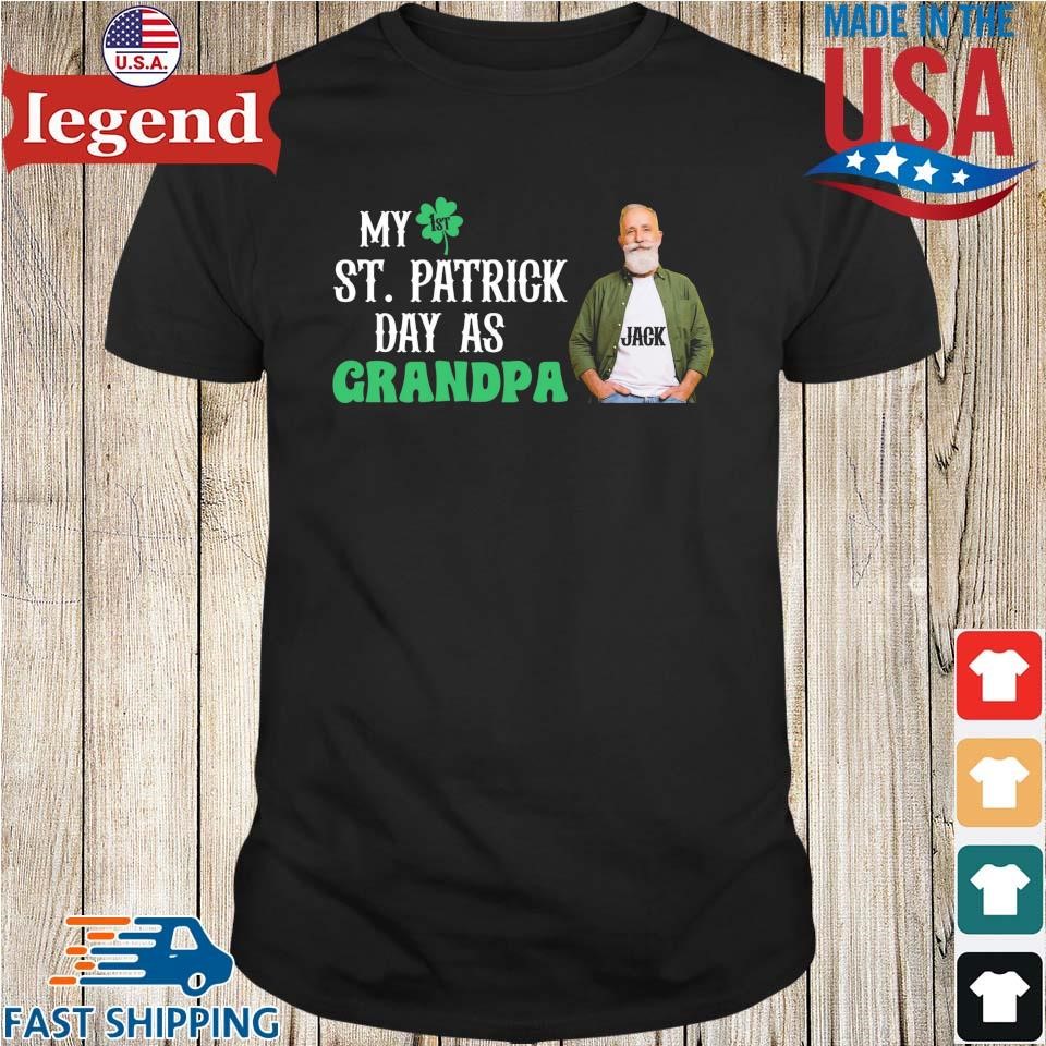 My 1st St. Patrick's Day As Grandpa T-shirt