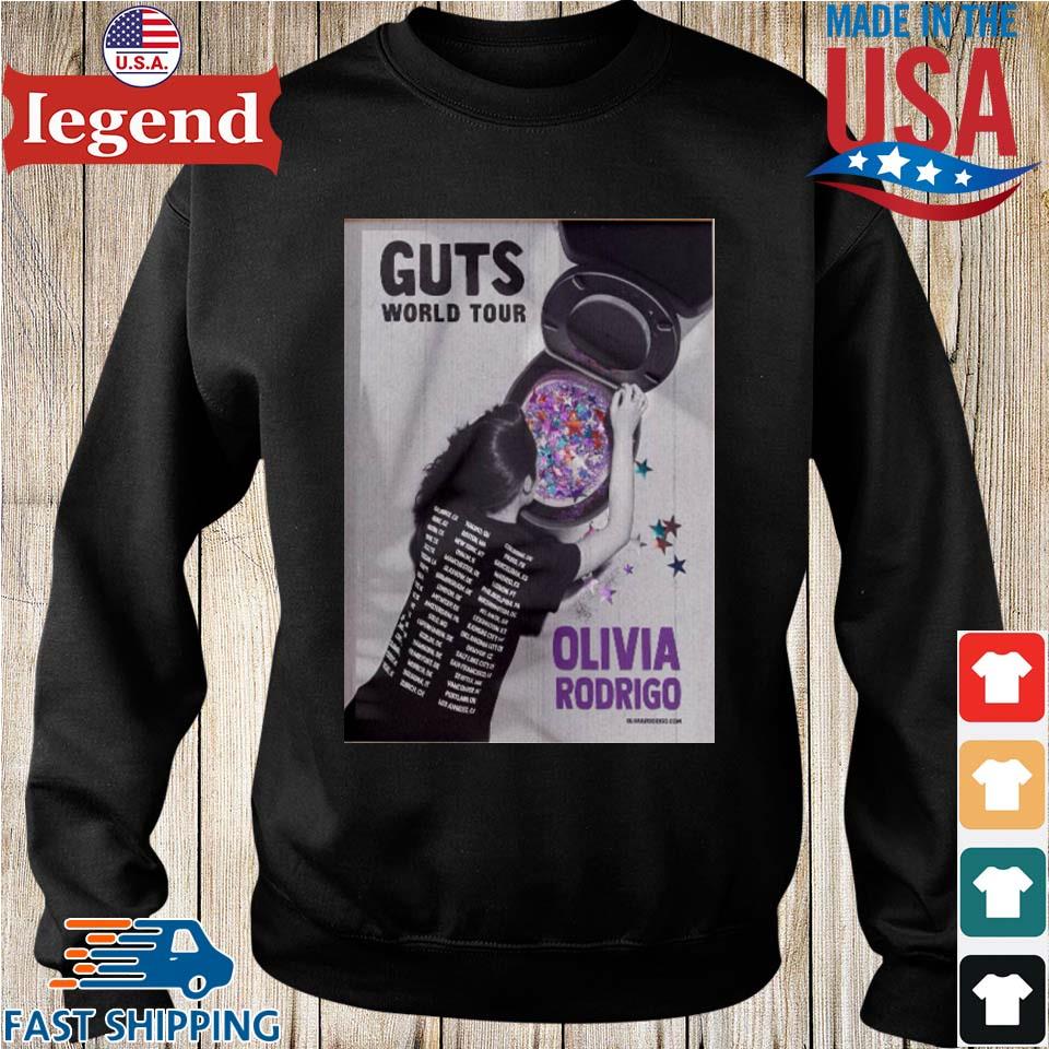 Olivia Rodrigo Guts T-Shirt Merch Tee For Women/Men O-neck Cosplay Casuals  Short Sleeve TShirt Top 