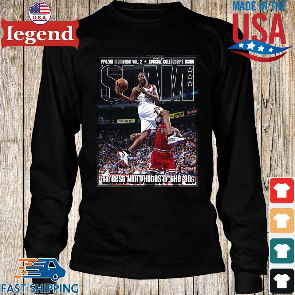 Slam 248 Presents The Best Nba Photos Of The ’90s Allen Iverson T-shirt ...