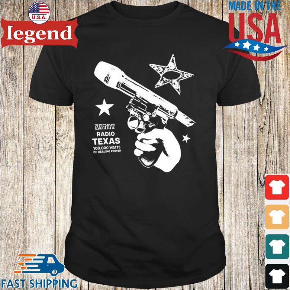 Beythoven Cowboy Carter Kntry Radio Texas 100,000 Watts Of Healing Power T-shirt