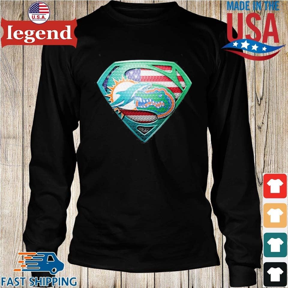 Miami dolphins 2025 superman shirt