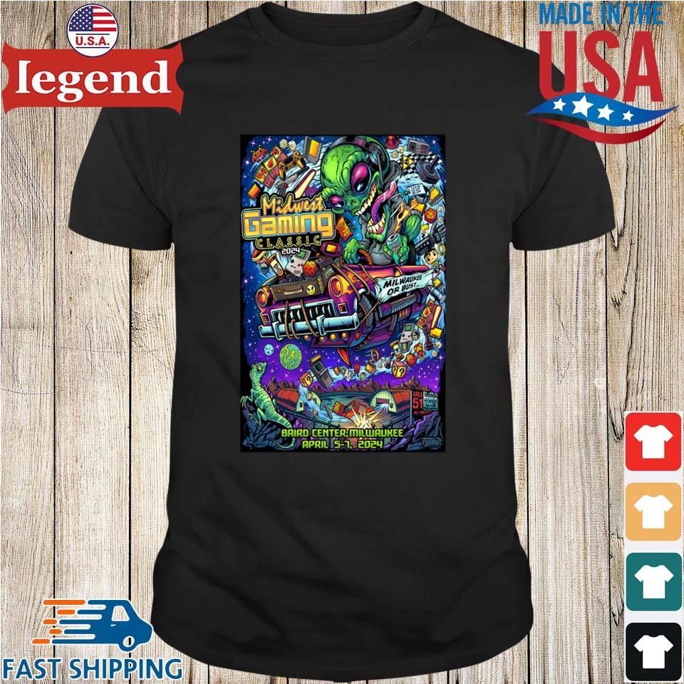 Midwest Gaming Classic 2024 Baird Center Milwaukee, Wi April 5-7 T-shirt