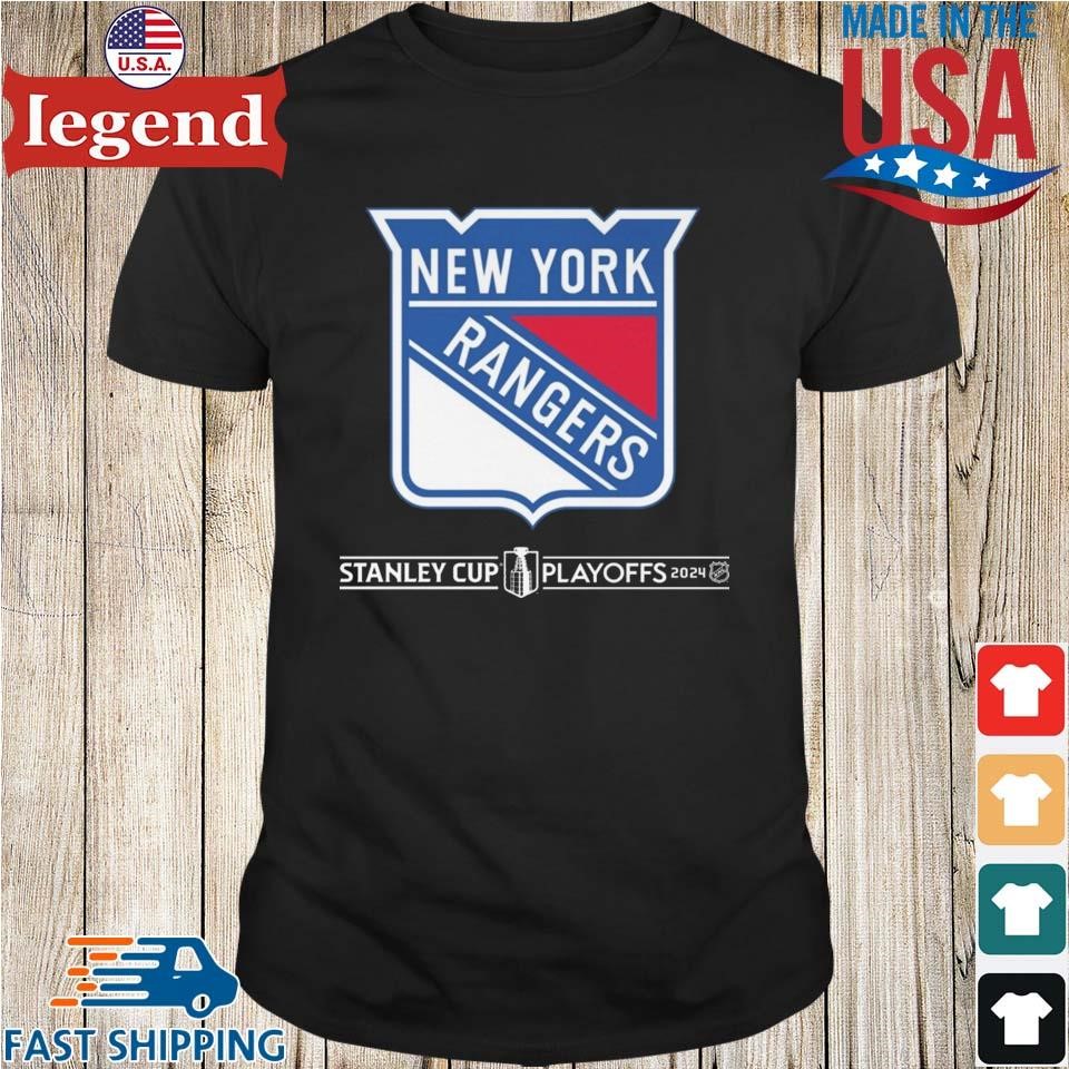 New York Rangers Hockey Logo Stanley Cup Playoffs 2024 T-shirt