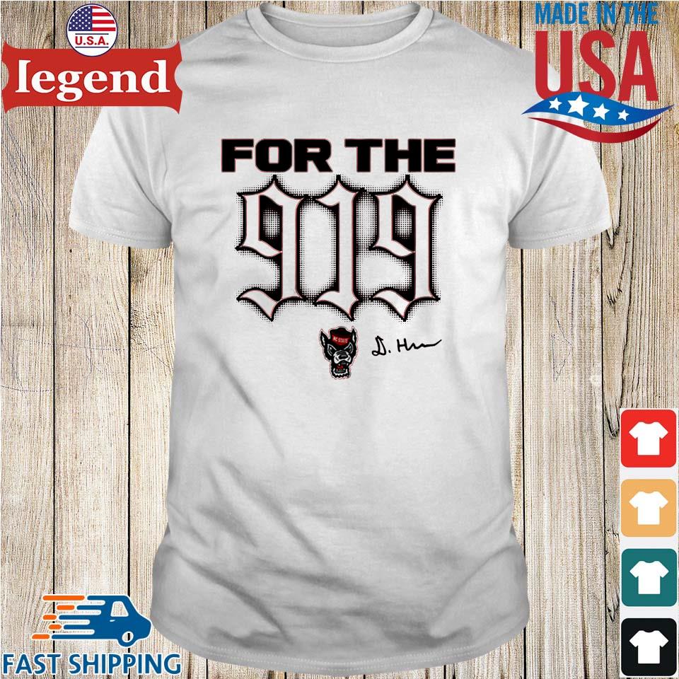 Nc State Basketball Dj Horne For The 919 Signature T-shirt