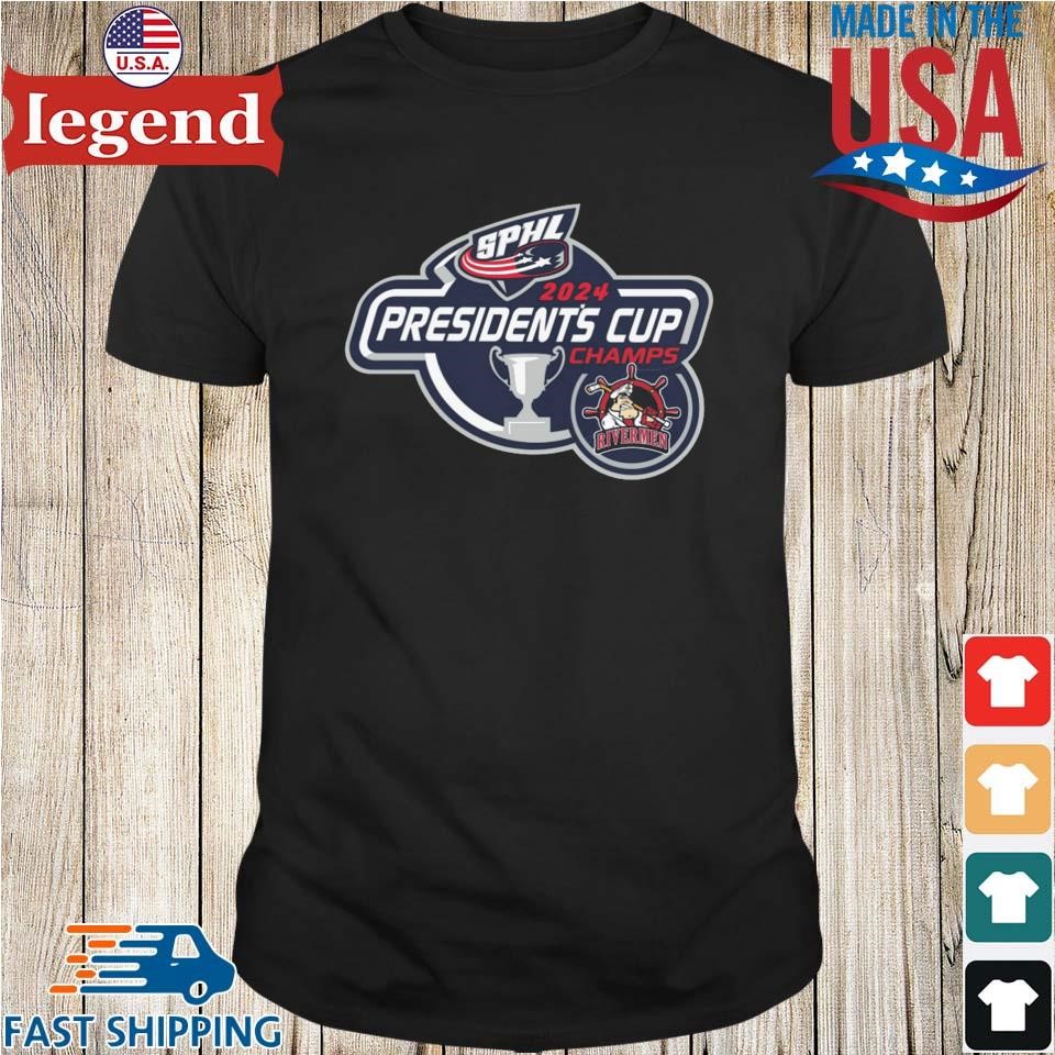 2024 Sphl Rivermen President's Cup Logo T-shirt