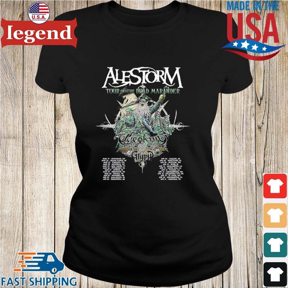 Alestorm Alestorm Tour Of The Dead Marauder 2024 Ladies den-min