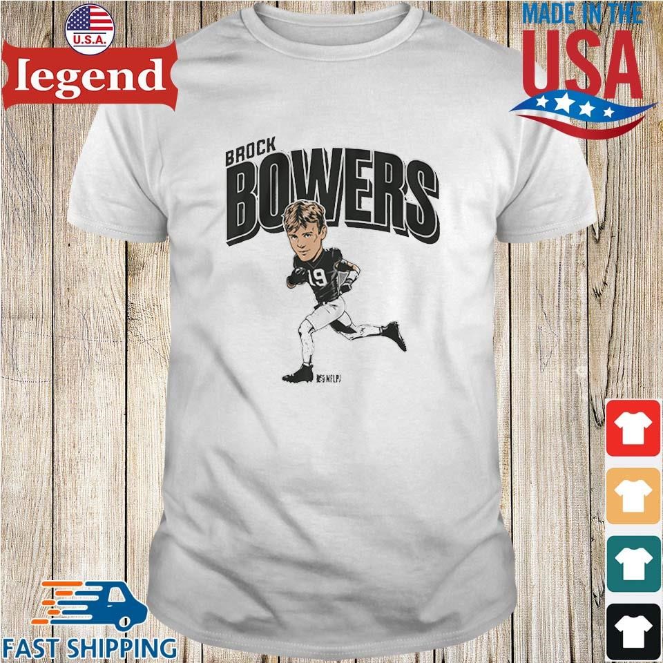 Brock Bowers Caricature T-shirt