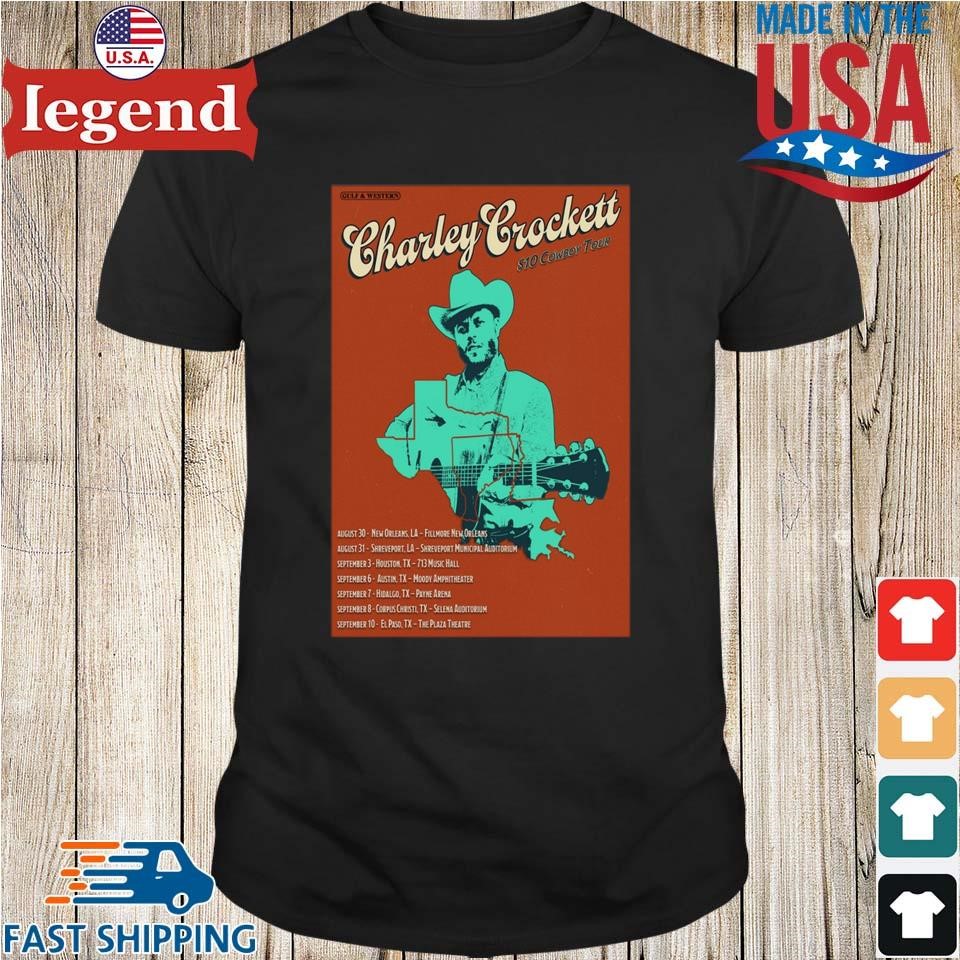 Charley Crockett S10 Cowboy Tour 2024 T-shirt