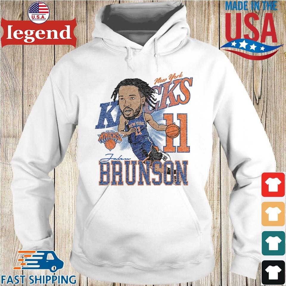 Jalen Brunson New York Knicks Caricature Player 2024 Hoodie trang-min
