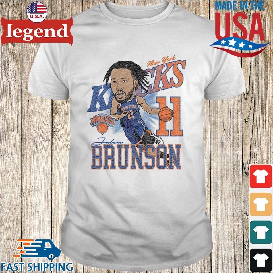Jalen Brunson New York Knicks Caricature Player 2024 T-shirt