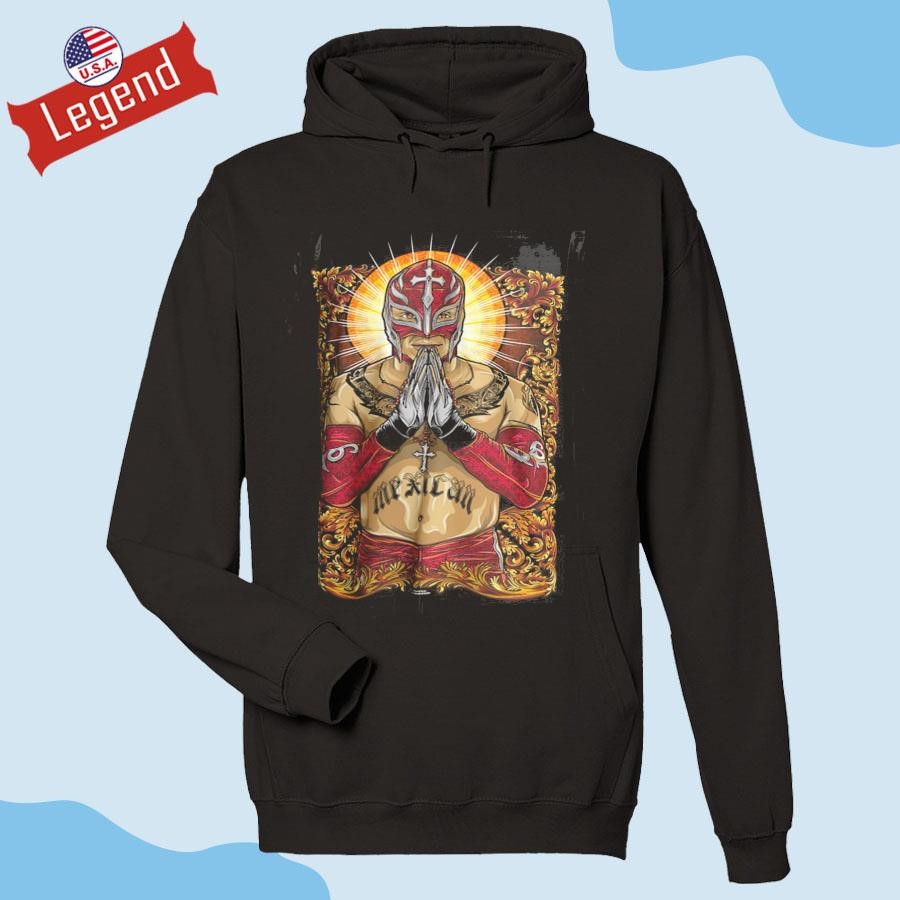 Black Rey Mysterio Portrait Hoodie 